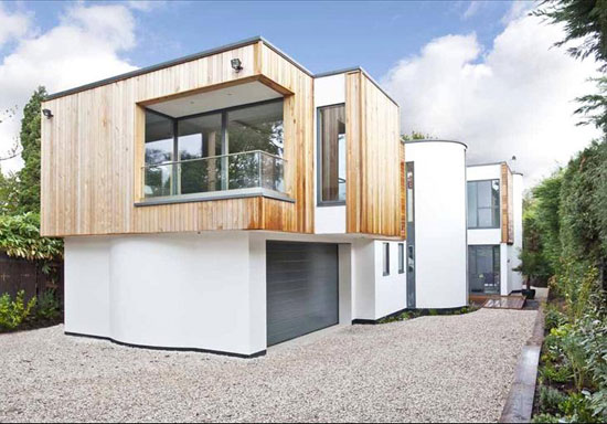 To let: Five bedroom modernist Esher House property in Esher, Surrey ...