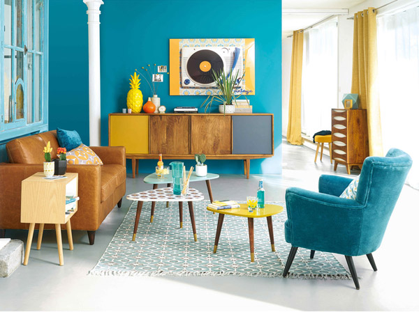 Janeiro midcentury furniture range at Maisons Du Monde - WowHaus