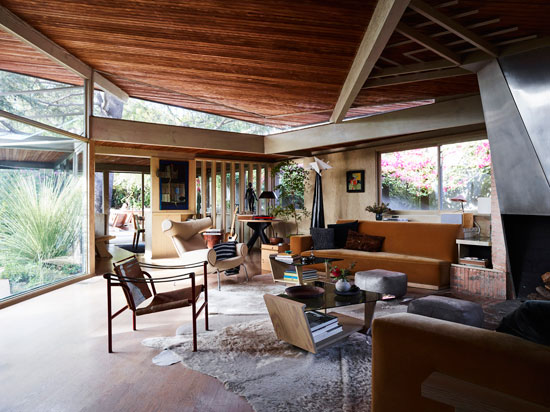 1940s Rudolf Schindler Designed The Lechner House In Los